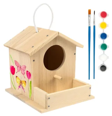 Image de Kit de nichoirs en bois – Pour perroquets et canaris