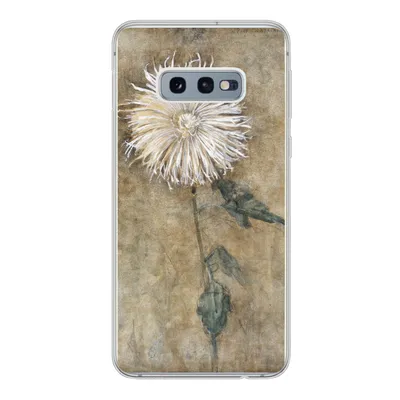 Produktbild von MuchoWow® Handyhülle Schutzhülle Hülle für Samsung Galaxy S10e Chrysantheme - Piet Mondrian - Alte Meister Silikon Softcase Handy Hülle - Handy