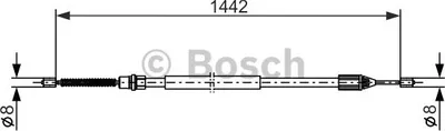 Produktbild von Bosch Seilzug, Feststellbremse  1 987 477 643