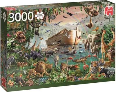 Image de Jumbo Premium Collection Die Arche Noah 3000 Pieces Puzzle One Size