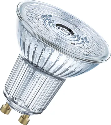 Immagine prodotto di OSRAM LED Star PAR16 50 LED con angolo di emissione di 36 gradi, base GU10, bianco luce diurna (6500K), in sostituzione delle lampade spot convenzionali da 50W, confezione da 1 pezzo