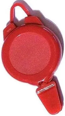 Produktbild von 1x ROT Skipassjojo Skipasshalter Ausweisjojo Jojo Zipper Auwelter Kartenhalter