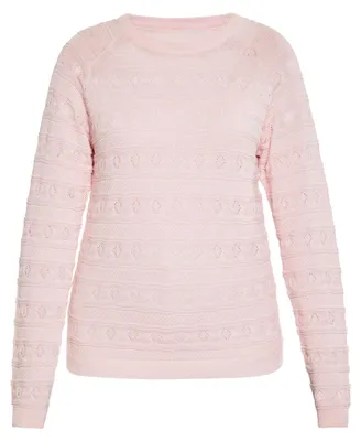 Image de Pull pour femme EVERa - Rose pâle, XXL