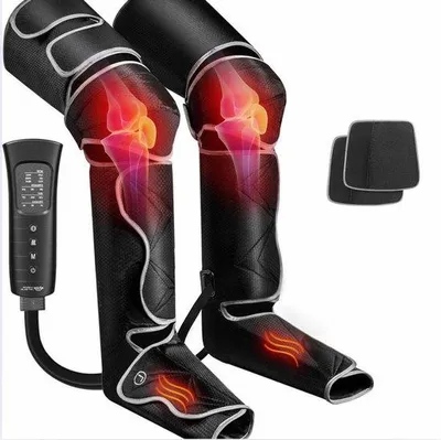 Productafbeelding van Beenmassageapparaat met luchtcompressie - Voet- en beenmassage - Verlichting van beenklachten en spierpijn - 6 modi - 3 intensiteiten
