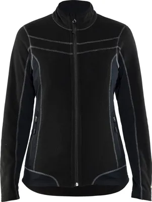 Produktbild von Blakläder Damen Microfleece Jacke 4924 1010 in div. Farben, Farbe:schwarz, Größe:M