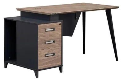 Immagine prodotto di Scrivania da ufficio di design, arredamento per ufficio, postazione di lavoro moderna, scrivania per ufficio