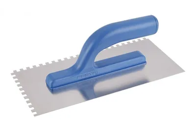 Produktbild von Glättkelle mit Zähnen 280x130e6-Nirosta FESTA