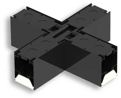 Produktbild von Isoled X-Verbinder für Aufbau/Hängeleuchte LINKLINE50 schwarz 117078