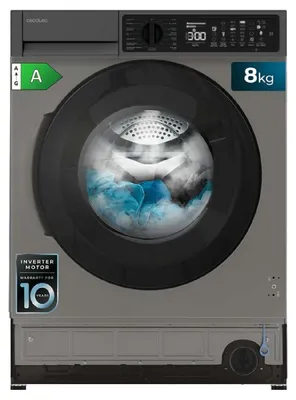 Produktbild von Cecotec Bolero DressCode 850 BI Inverter Steel A, Frontlader, 8 kg, B, 74 dB, 1330 RPM, A