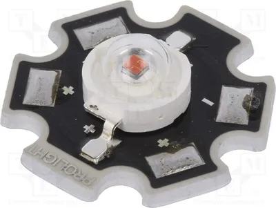 Produktbild von 1x Leistungsdioden STAR beteinfarben 130° 700mA 587-597nm PM2E-3LAS-SD LED-Leistu