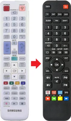 Produktbild von Fernbedienung geeignet für SAMSUNG BN59-01078A