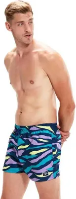 Produktbild von Speedo Printed Leisure 14´´ Badeshorts Blau L Herren Blau L