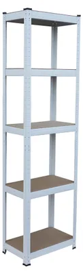 Schwerlastregal 180x50x30 cm, 5 Böden, 875 kg, Keller/Garage