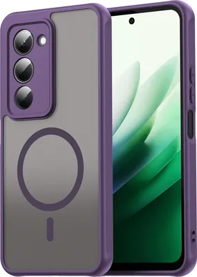 Produktbild von Handyhülle für Xiaomi Redmi 15 Lila Matt Case Schutzhülle Kratzfest Passgenau