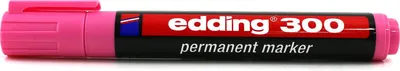 Produktbild von Edding 300, Pink, Rundspitze, Kunststoff, 1,5 mm, 3 mm, Karton, Glas, Leder, Metall, Kunststoff, Holz