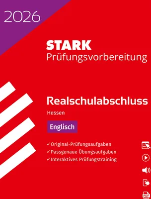 Produktbild von STARK Englisch - Realschulabschluss 2026 Hessen - Prüfungsvorbereitung