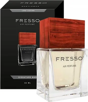 Zdjęcie produktu dla Fresso Signature Man Air perfumy samochodowe 50ml BERGAMOTKA KARDAMON