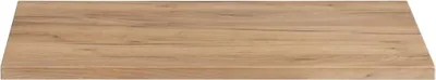 Immagine prodotto di Piano lavabo NALYA 80 cm – Rovere chiaro – Piano in legno per mobile sottolavabo sospeso