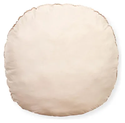 Obrázek produktu pro Buxibo sedací polštář - Polštář z celulózové bavlny - Pohodlný puf - 100x100x30 cm - krémově bílý