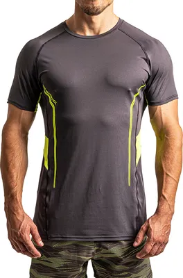 Produktbild von Herren Lauf-T-Shirt Slim Fit – atmungsaktiv, dehnbar, feuchtigkeitsableitend