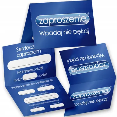 Zdjęcie produktu dla Zaproszenie Urodzinowe Na 18 Urodziny Durex Zaproszenia Na Przyjęcie Wzory