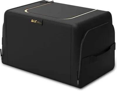 Image de Organiseur de coffre, Oxford 1680D, noir, 30 l, sac pliable