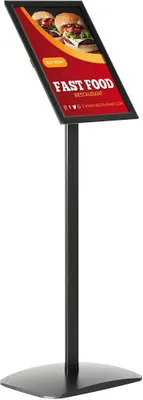Produktbild von update displays Infoständer schwarz DIN A4