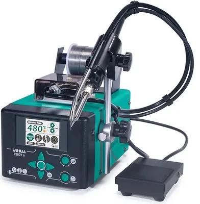 Zdjęcie produktu dla Stacja lutownicza YIHUA, zakres temperatur 200~480℃, moc 230W, 928DT-II (1), 220V EU