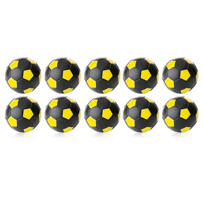 Immagine prodotto di Pallone da calcio WINSPEED-10er Set-nero-giallo