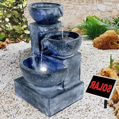 Image de Ornements aquatiques d'extérieur - Fontaines de jardin avec pompe - Décoration de jardin