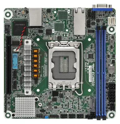 Productafbeelding van ASRock moederbord EC266D2I mini-ITX, socket 1700, alleen DDR5