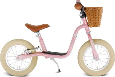 Image de Vélo sans pédales Puky LR XL Classic, vélo de ville, enfants, unisexe, cadre droit, rouge, rose, sans chaîne