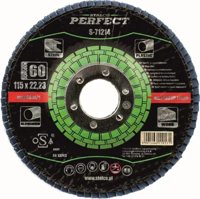 Produktbild von STALCO Fächerscheibe ø 115 x 22, 23 mm, G.40 ALOTEXPERFECT