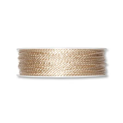 Produktbild von Schleifenband Acetatkordel 2 mm x 50 m creme 100% Acetat für Innen und Außen