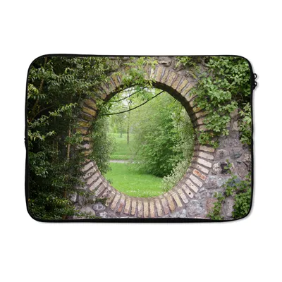 Produktbild von MuchoWow® Laptop Hülle 13 Zoll Park - Aussicht - Natur Laptoptasche - Laptophülle - Sleeve - Rundumschutz