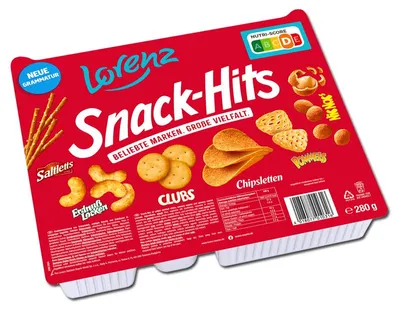Image de Lorenz 310934 Lorenz Snack-Hits 280,0 g