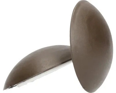 Obrázek produktu pro Walteco Dveřní zarážka, průměr 40mm, samolepicí, hnědá Množství: 2 ks