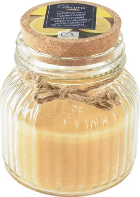 Produktbild von Citronella Duftkerze Glas mit Deckel dekorative Insektenschutzkerze