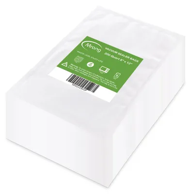 Vakuumbeutel 20x30 cm, 200 Stück, BPA-frei, für Sous-vide & Gefrieren
