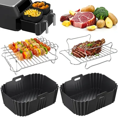 Obrázok produktu pre Príslušenstvo na fritézu s horúcim vzduchom, sada 4 kusov