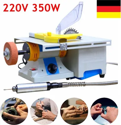 Image de Polisseuse Set 220V 350W Meuleuse électrique pour bijoux pierre Jade Cutter Machine de coupe