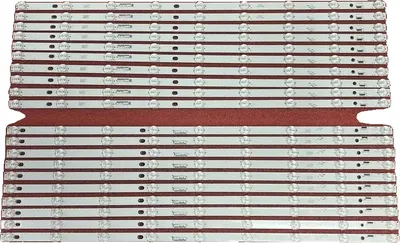 Immagine prodotto di Strisce di retroilluminazione a LED, set da 20 pezzi, compatibili con i modelli Panasonic, lunghezza 660 mm ,