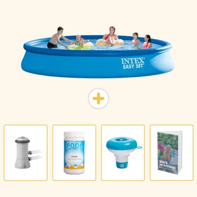 Image de Piscine gonflable Easy Set - 457 x 84 cm - 5 pièces - SCB104