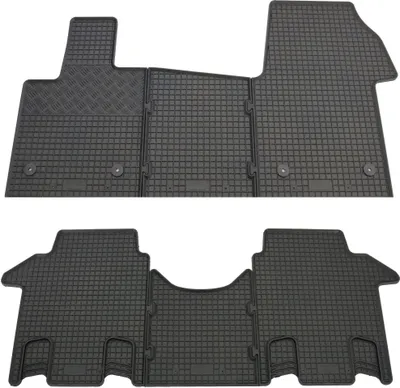 Produktbild von Rigum Gummi Fußmatten Set für VW T7 Multivan, Mod. Bj. 10/2021-