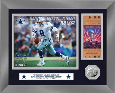 Produktbild von Troy Aikman Super Bowl XXVII MVP Coin Ticket Bild