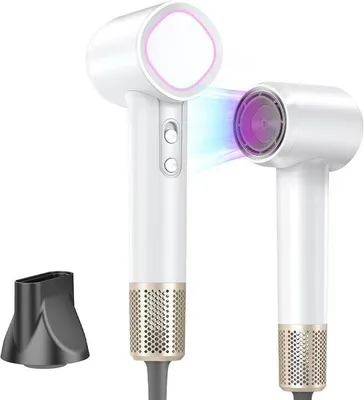 Produktbild von Haardroger mit Bürste - Föhn mit Diffusor - Multistyler