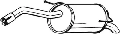 Produktbild von Bosal Endschalldämpfer  145-125
