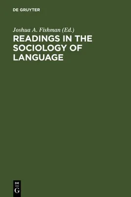 Produktbild von Readings in the Sociology of Language