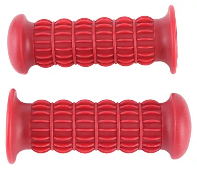 Zdjęcie produktu dla Uniwersalna gumowa rączka do motocykla Rączka do motocykla Kierownica motocyklowa 25–28 mm Czerwona