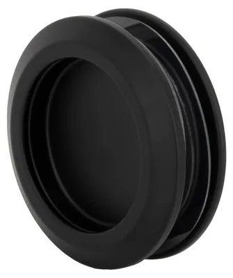 Produktbild von Dreamgarden Einlassgriff Edelstahl Schwarz Muschelgriff Türgriff